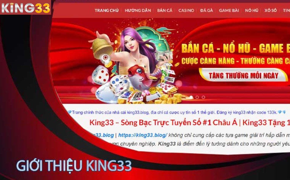 giới thiệu KING33 