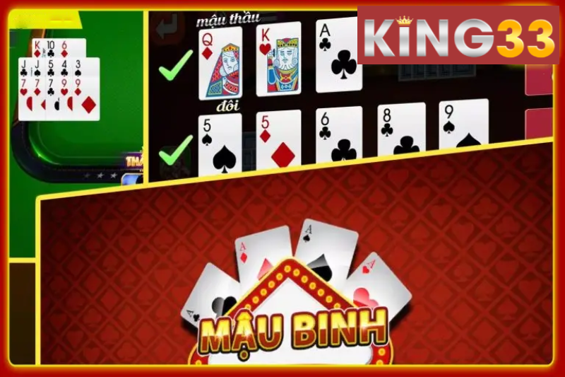 Game mậu binh online KING33